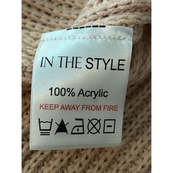 In The Style Pink Knitted Midi Skirt Plus Size 20 Stretch Waist Comfy & Chic - Picture 7 of 13